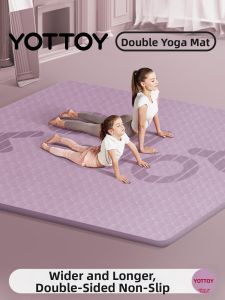 YOTTOY | Anti-slip Shock Absorbing Large Double Yoga Mat