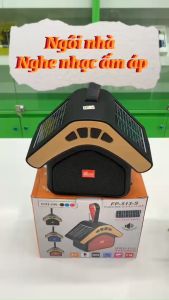 Loa Bluetooth nghe nhạc kết hợp đài FM - Hỗ trợ thẻ nhớ-USB có quai treo thuận tiệnâm thanh hayMẫu mã đẹp ngộ nghĩnh