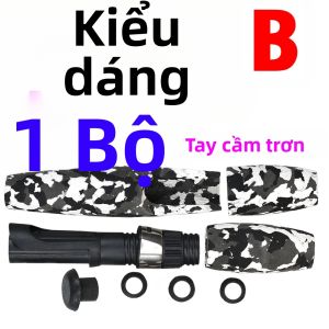 Bộ Dụng Cụ Tay Cầm Cần Câu Cá Bằng Chất Liệu EVA Ngụy Trang Bộ Phận Gắn Máy Câu Tay Cầm Tách Rời Tự Chế Thay Thế Cho Cần Câu Cá Giả Câu Cá Trên Băng Sửa Chữa Cần Câu.