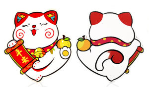 Combo 6 bao lì xì tết - 6 Bao lì xì mèo thần tài đủ mẫu Phúc Lộc Tài - có sẵn tại HCM