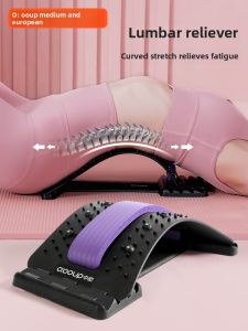 MONLEYTA | Lumbar Support Lumbar Exercise Spinal Correction Back Massager Comfortable Waist Hoist Board MONLEYTA Brand Health Equipment