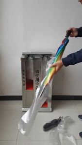 13*72cm Tas Payung Panjang HDPE Umbrella Bag Penebalan Selongsong Kantong Sekali Pakai 100PCS