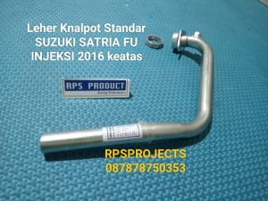 Leher Knalpot Standar SUZUKI SATRIA FU 150 INJEKSI 2015 Keatas Tebal Berkualitas