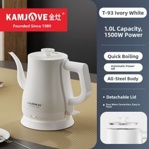 Automatic Stainless Steel Electric Kettle T-93 for Tea Brewing Home Use Dormitory Kettle Boiling Water Pot New Model