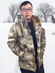 Outdoor Camouflage G8 Mens Jacket Winter Warmth Windproof Cotton Coat Outerwear Large Coat Northern Bear Brand City Outdoor