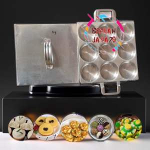 cetakan kue lumpur lobang 9/ kue kamir/ cetakan cilor