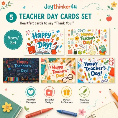 Teacher Day Flower Pen Teachers Appreciation Gifts 🎁Teacher’s Day Cards