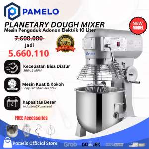 Dough Mixer B30 / 30 Liter Mesin Pengaduk Adonan Elektrik Otomatis