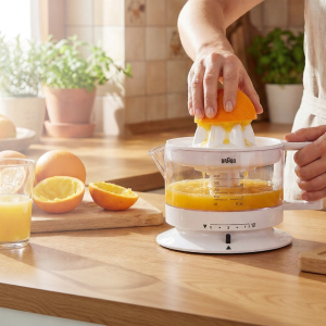 Braun | Manual Press Juicer Separates Pulp from Juice Automatic Small
