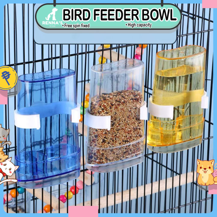 Renna's Bird Drinker Bird Cage Drinker Automatic Feeder Bird Feeder