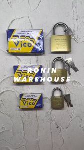 Gembok Krom Brass 40 50 60mm Kunci Pintu Pagar Rumah VICO