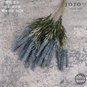 JOJOS L. PD Public Green Plant Artificial Flower Decorative Barley Grass INS Style Home Decorations Universal Placement
