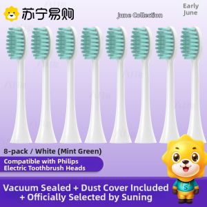 Soft Bristle Electric Toothbrush Head Replacement for Mteeth Early June Suitable for Gum Care Normal Specification Adult Grade