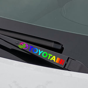 Creative Reflective Laser Decorative Stickers for Car Windshield Wiper Handle Universal Scratch Repair Decals Auto Accessories