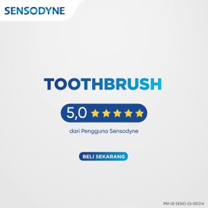 Sensodyne Toothbrush 2x2s: Sikat Gigi Sensitif Repair & Protect