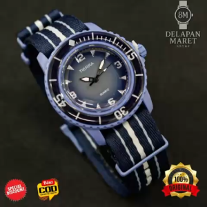Jam Tangan Fashion Sport DM75114 TIERRA Pria & Wanita – Tali Nylon Kuat – Desain Sporty Kasual – Waterproof Ringan