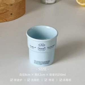 Dreamy Blue Ceramic Bowl Set New 2025 High Aesthetic Underglaze Dinnerware Set for Home Use Soup Bowl Yogurt Bowl Plate