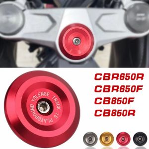 For HONDA CBR650R CB650R CBR650F CB650F Motorcycle Upper Connecting Plate Screw Cap Front Fork Connecting Plate Decorative Cover