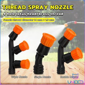 Need. Thread Spray Head Nozzle Four Hole Atomized Garden Agriculture Greenhouse Orchard Watering