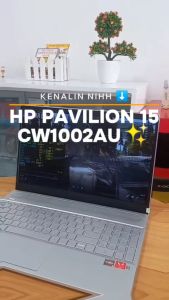 ( New Series ) Laptop Multitasking HP Pavilion 15-CW1002AU AMD Ryzen 3-3300U 16GB 512GB SSD 15.6\\\" FHD Amd Radeon Windows 10 Baru Bergaransi