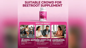 Natural Beetroot Dietary Supplement Capsules Athletic Endurance Support Gentle Circulation Care60 Capsules