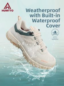 HUMTTO | Waterproof Breathable Slip-resistant Hiking Shoes for Women