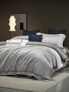 Mercury | Luxury Hotel Style Jacquard Bed Set 6-Piece