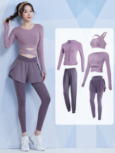 Womens Long Sleeve Yoga Fitness Sports Wear Running Tight Professional Pilates Training Set Autumn Season VanSydical Brand