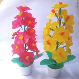 [BUNGA PLASTIK KRESEK] BUNGA AKRILIK HIAS PLASTIK KERAJINAN TANGAN BUNGA&TANAMAN ARTIFISIAL