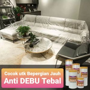 Plastik Pembungkus Perabot Rumah Tangga List Penutup Anti Debu Masking Film Tape