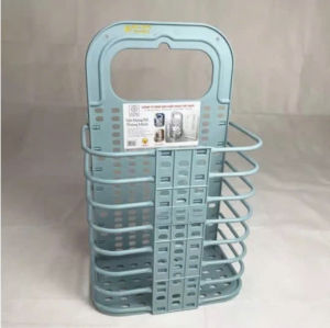 Giỏ đựng quần áo trước khi giặt treo tường gấp gọn tiện lợi tặng kém móc dán tiện lợi - GIAO MÀU NGẪU NHIÊN