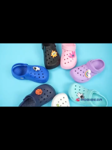 Dép Crocs Cho Bé Chính Hãng HOBIBEAR AU7309 Xixa by Fandy Kids Đế EVA Chống Trượt - Bảo Hành Keo Trọn Đời