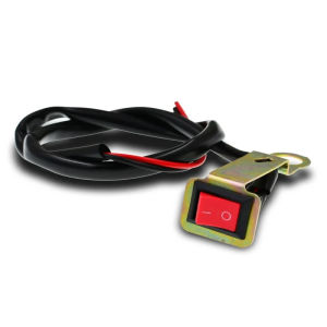 Motorcycle Headlight Spot Light Button Switch Push Control switch ON-OFF LED Light Flameout Switch