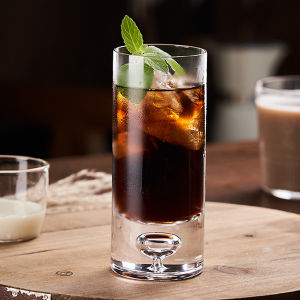 Heat Resistant Borosilicate Glass Coffee Mug for Lattes and Home Use