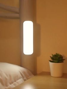 Rechargeable Indoor LED Sensor Night Light Human Body Induction Wall Lamp Magnetic Adsorption LED Night Lights