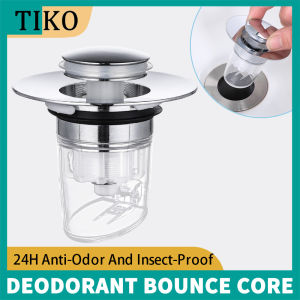 Brass Filter Drain Plug Metal Pop-Up Bounce Core / Basin Drain Filter / Hair Catcher Deodorant / Shower Sink Strainer / Bath Stopper