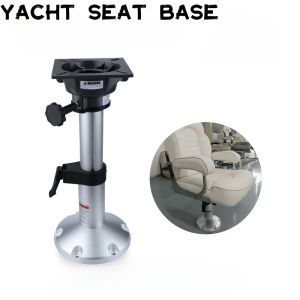 Manual Adjustable Boat Seat Base Yacht Seat Stand Boat Seat Base