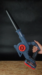 MASARU เครื่องเป่าลมไร้สาย 2in1 เป่าลมแรง ดูดฝุ่นได้ในตัวเดียว แรงลมทรงพลัง เป่าใบไม้ ดูดฝุ่น ล้างแอร์ มอเตอร์บัสเลส แบตเตอรี่ลิเธียม รุ่น SCBV-810