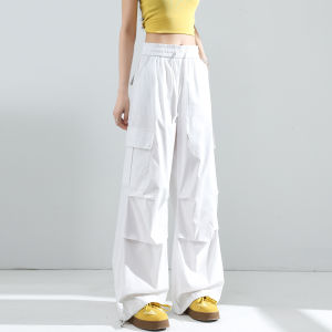 Women Thin Lightweight Fast Drying Ice Silk Loose Summer Mountaineering Pants