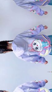 เสื้อกันหนาวเด็ก เสื้อคลุมลาบูบู้ ผ้าร่มนิ่มๆใส่สบายมีซับใน พร้อมส่ง