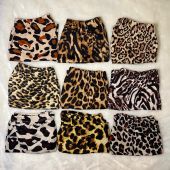 Trendy Pambahay Animal Print Shorts for Women & Girls