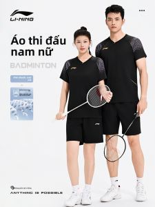 Li-Ning | Áo cầu lông chuyên nghiệp thấm hút mồ hôi mềm mại