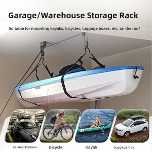 XINYUN | Roof Top Luggage Carrier Lift Hoist For Kayak Bicycle