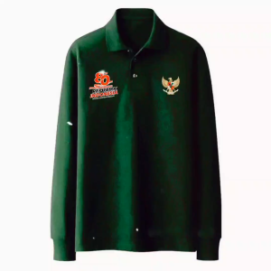 Liso wear - Kaos Kerah Pria Lengan Panjang | Polo Shirt Distro Seragam Hut Kemerdekaan se Indonesia
