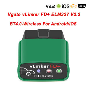 Vgate vLinker FD FD+ V2.2 ELM327 FORScan Bluetooth 4.0 For Ford OBD2 Car Diagnostic Tools J2534 OBD 2 Scanner pk ELM 327 V1.5