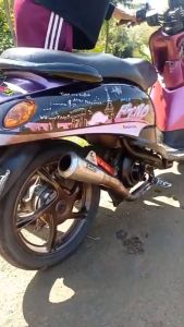 Knalpot CLD X Monster Mio M3 Genio Beat Vario Mio J NMAX Old atau New Aerox Old atau New Honda ADV All Beat Honda Genio Honda PCX Aerox Honda Vario All Mio DLL
