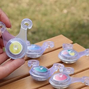 3Pcs Waterproof LED Tent String Rope Outdoor LED String Lights Multicolored Camping Warning Light