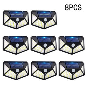 IWP | Solar Lights Outdoor 100LED 3 Modes 270° Lighting Angle Motion Sensor Security Lights for Backyard Garden Fence Patio Front Door