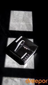 Dreepor Hair Dryer 2 In 1 Hot And Cold Hair Blower Dryer Professional Fast Heating Low Noise Portable Travel Salon Lonic Air Blower Pet Hair Dryer