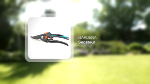 GARDENA กรรไกรตัดกิ่ง 24 มม. ปรับขนาดมือ สำหรับตัดกิ่งกว้างสูงสุด